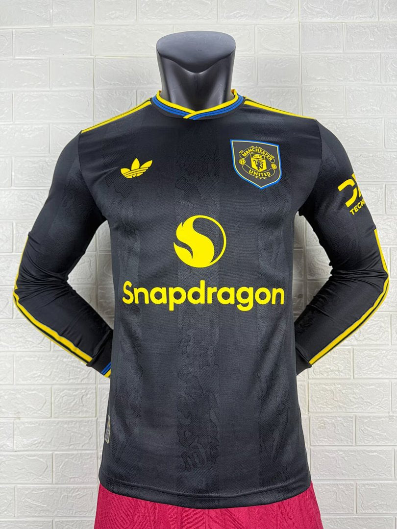 Manchester United 25/26 Third Long Sleeve Football Shirt
