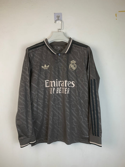 Real Madrid 24/25 Third Long Sleeve Football Shirt