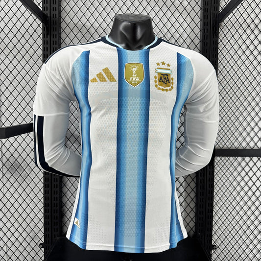 Argentina 2026 Home Long Sleeve Football Shirt