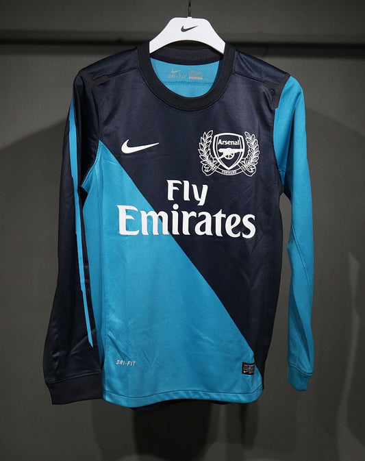Arsenal 11/12 Away Player Version Long Sleeve Football Shirt
