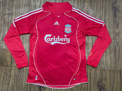 Liverpool 06/07 Home Long Sleeve Football Shirt
