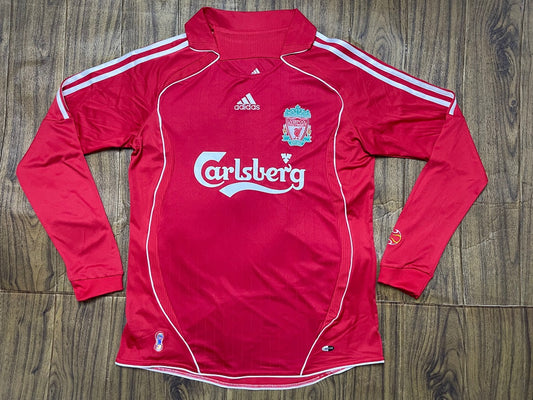 Liverpool 06/07 Home Long Sleeve Football Shirt