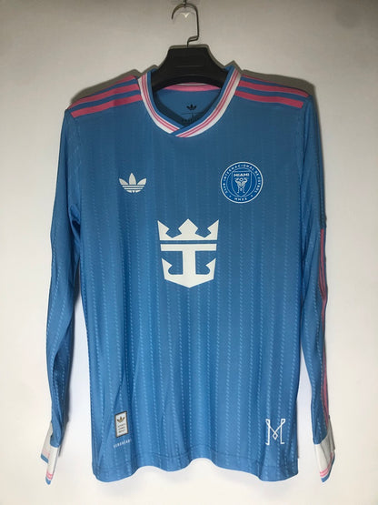 Inter Miami 25/26 Third Long Sleeve Player Version Football Shirt