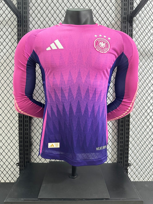 Germany 2024 Away Long Sleeve Football Shirt