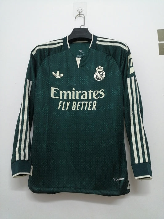 Real Madrid 26/27 Away Long Sleeve Player Version Football Shirt