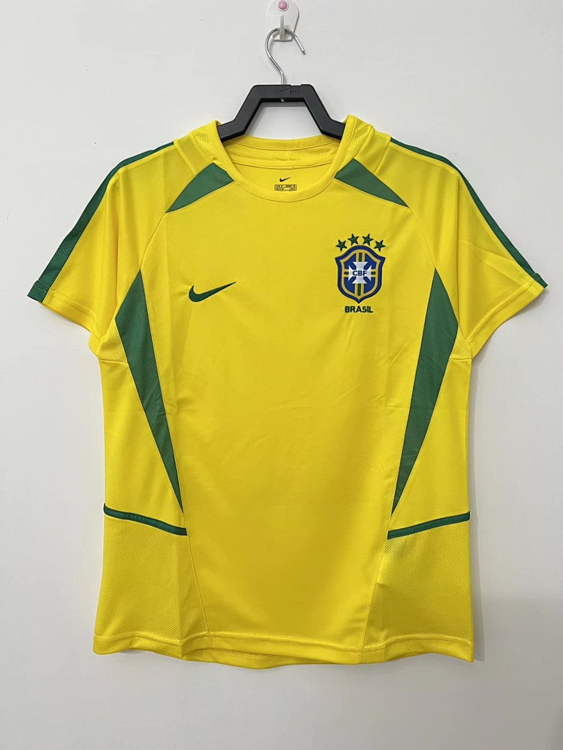 Brazil 2002 Home Football Shirt