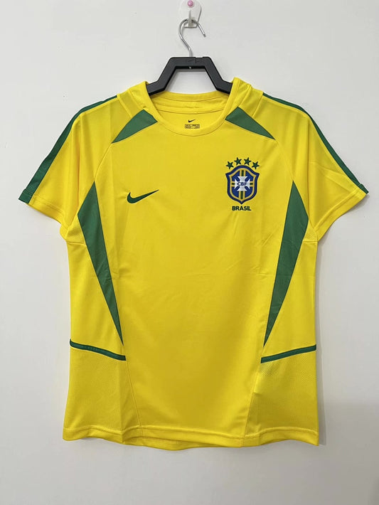 Brazil 2002 Home Football Shirt