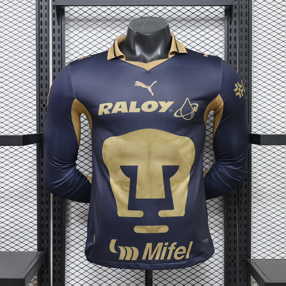 Pumas UNAM 26/27 Home Long Sleeve Football Shirt