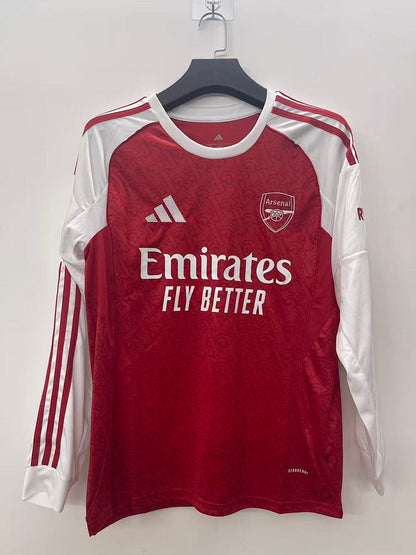 Arsenal 25/26 Home Long Sleeve Football Shirt
