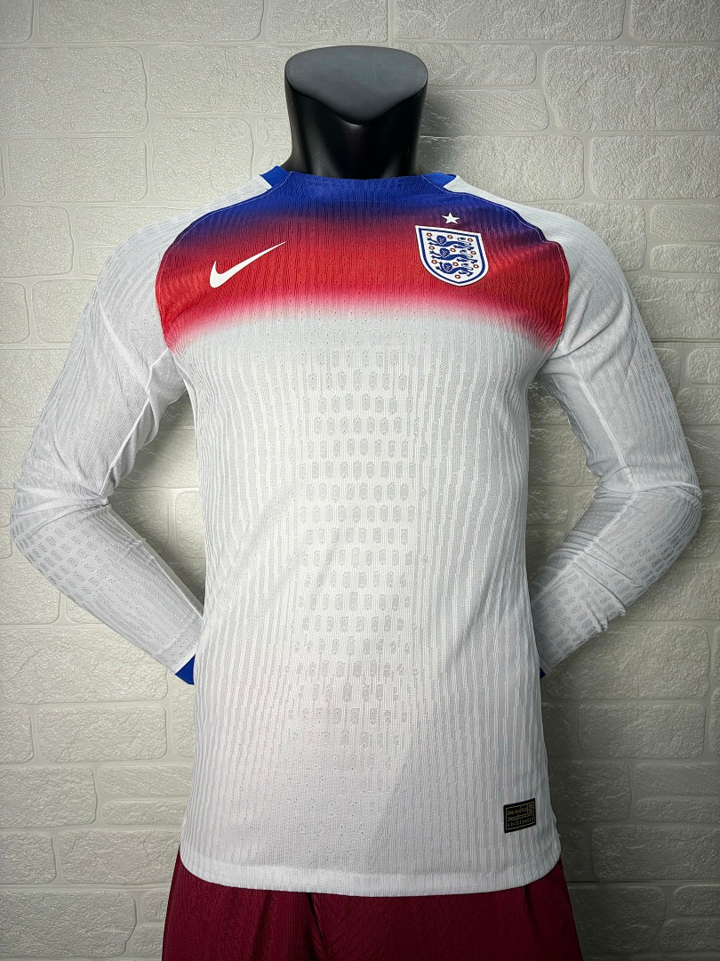 England 25/26 Home Long Sleeve Football Shirt