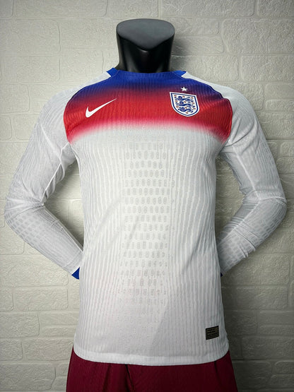 England 25/26 Home Long Sleeve Football Shirt