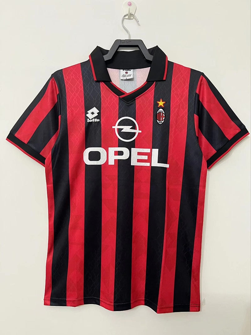AC Milan 95/96 Home Football Shirt