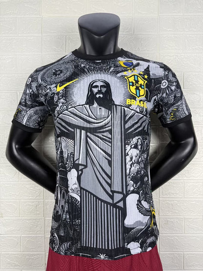 Brazil 25/26 Grey Football Shirt