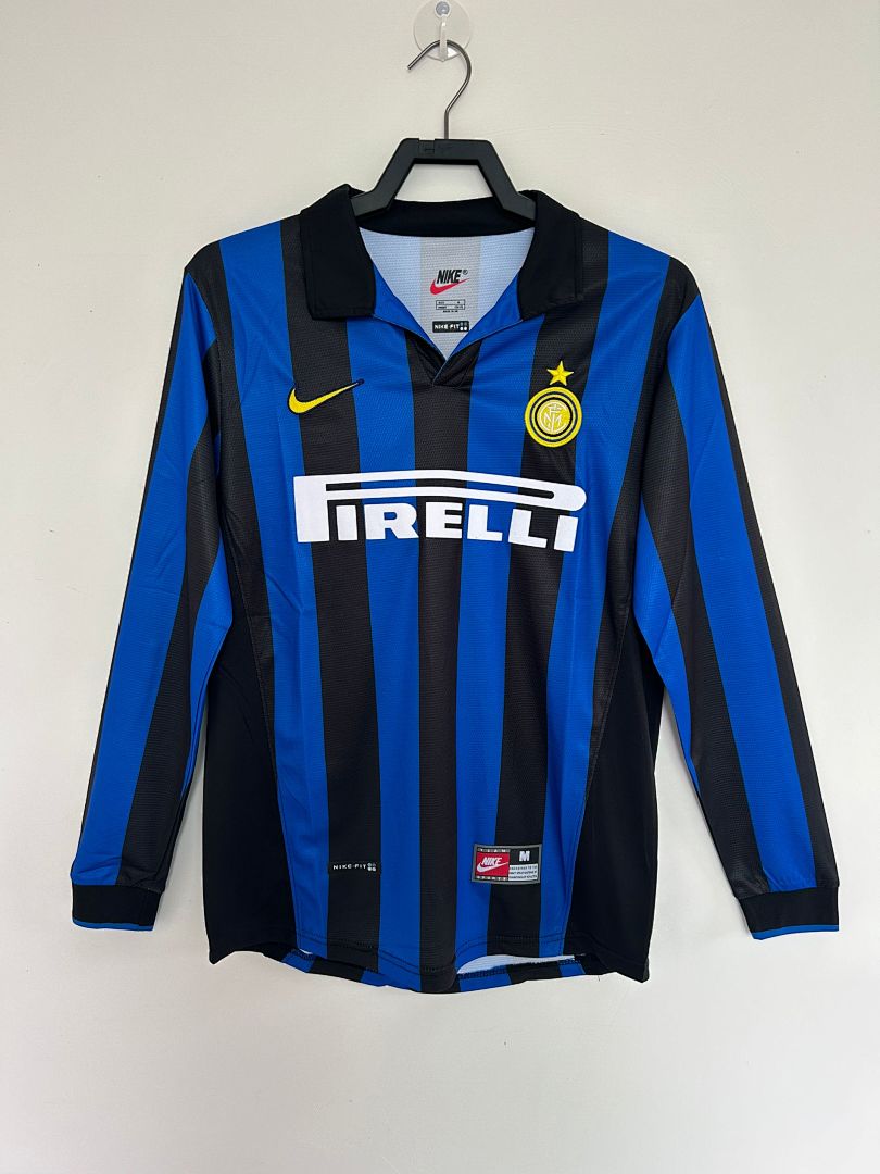 Inter Milan 98/99 Home Long Sleeve Football Shirt
