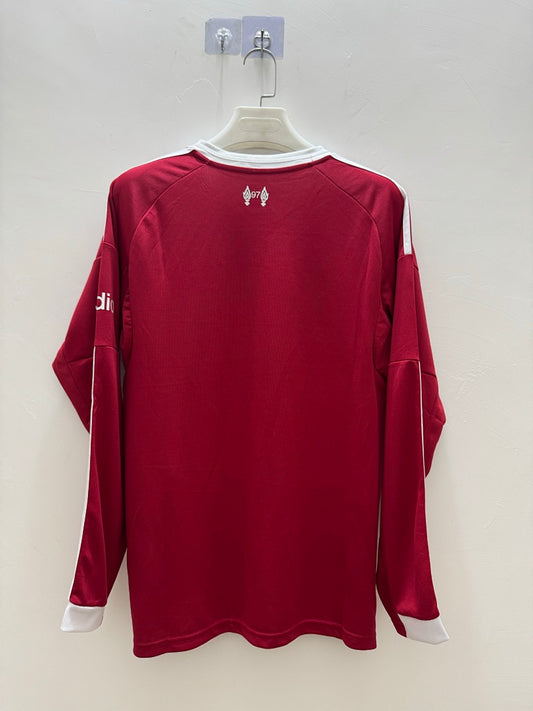 Liverpool 25/26 Home Long Sleeve Football Shirt