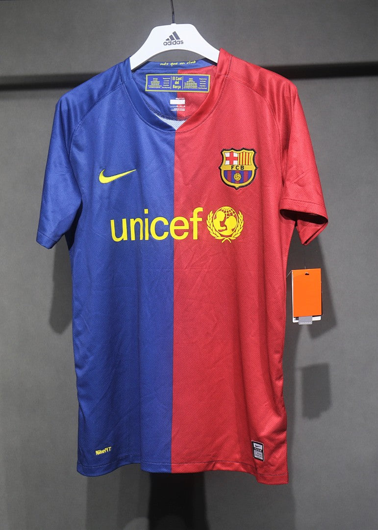 Barcelona 08/09 Home Player Version Football Shirt