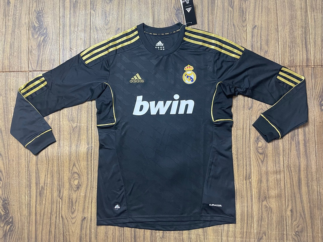 Real Madrid 11/12 Long Sleeve Football Shirt