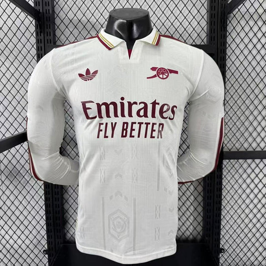 Arsenal 25/26 Away Long Sleeve Football Shirt