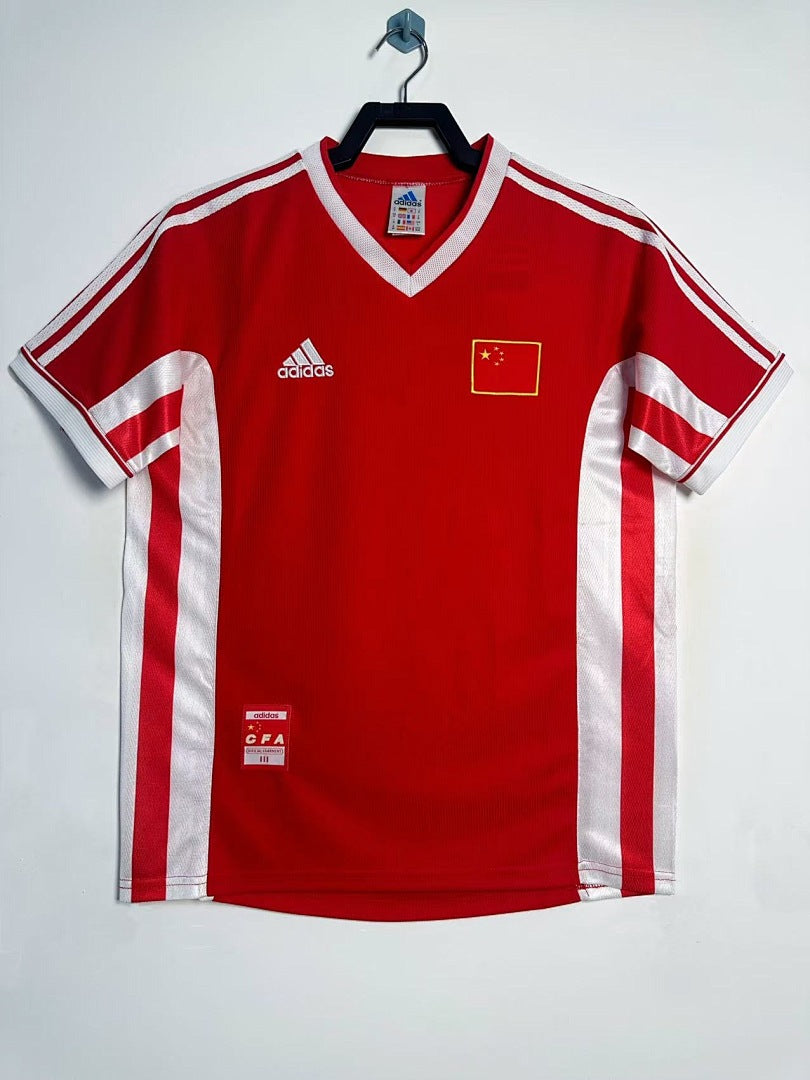 China 1998 Away Football Shirt