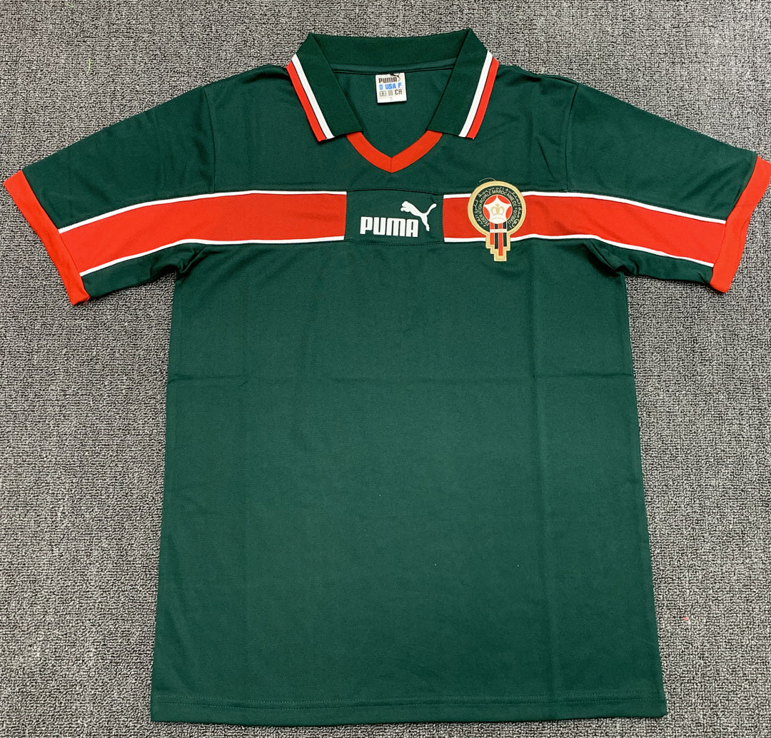 Morocco 1998 Home Football Shirt
