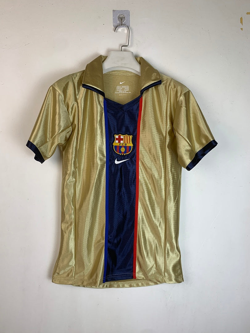 Barcelona 01/02 Away Football Shirt