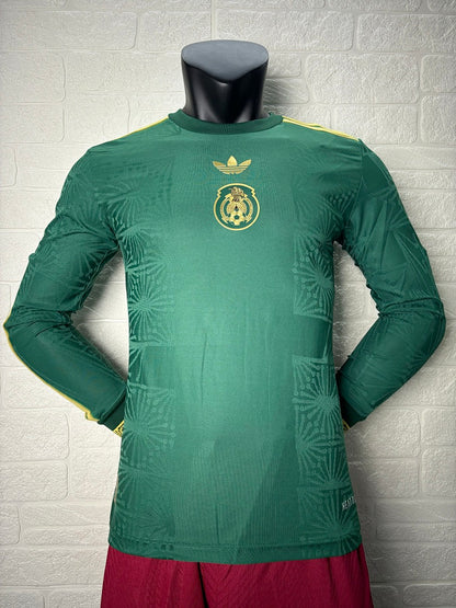 Mexico 25/26 Green Long Sleeve Football Shirt