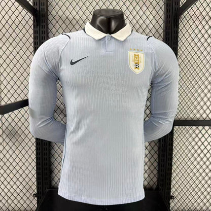 Uruguay 2026 Home Long Sleeve Football Shirt