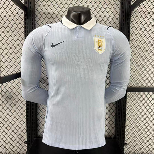 Uruguay 2026 Home Long Sleeve Football Shirt