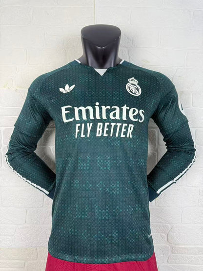 Real Madrid 26/27 Away Long Sleeve Player Version Football Shirt