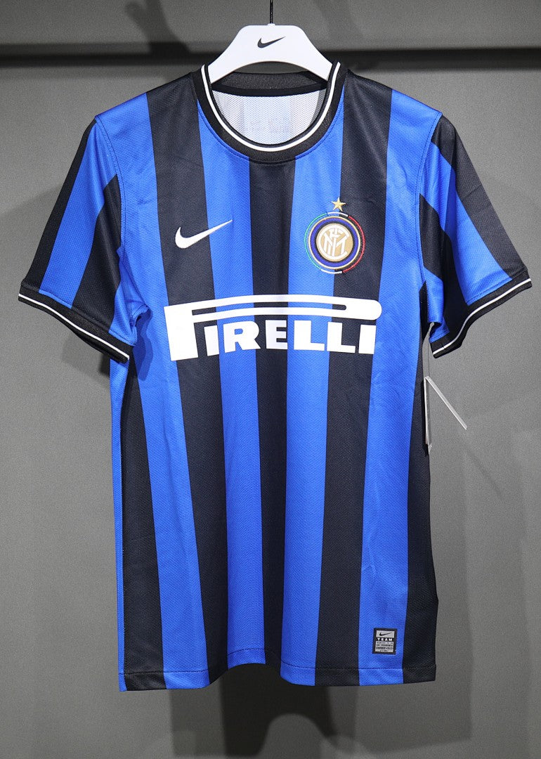 Inter Milan 09/10 Home Player Version Football Shirt