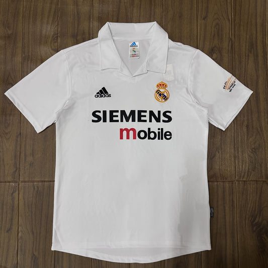 Real Madrid 02/03 Home Football Shirt