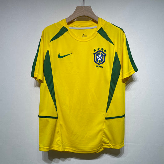 Brazil 2002 Home Football Shirt