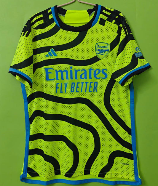 Arsenal 23/24 Away Green Football Shirt