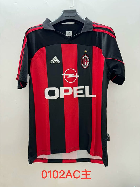 AC Milan 01/02 Home Football Shirt