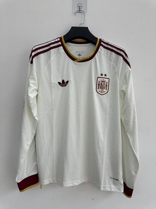 Spain 26/27 Away Long Sleeve Football Shirt
