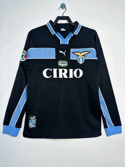 Lazio 98/99 Away Long Sleeve Football Shirt