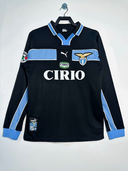 Lazio 98/99 Away Long Sleeve Football Shirt