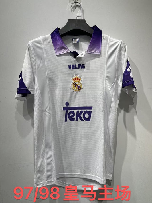 Real Madrid 97/98 Home Football Shirt