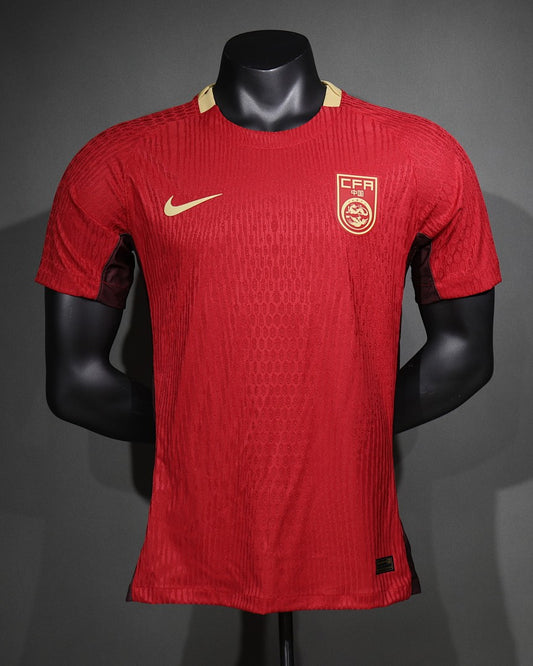 China 25/26 Home Player Version Football Shirt