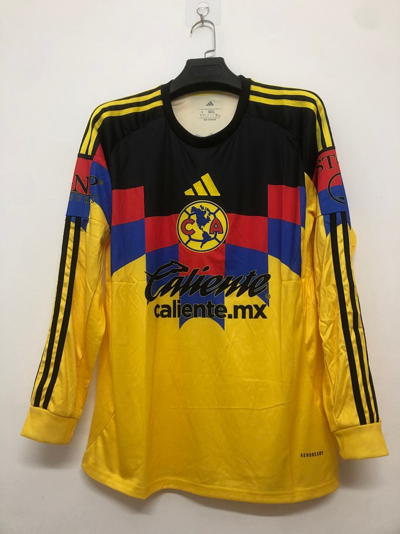 Club América 25/26 Home Long Sleeve Football Shirt