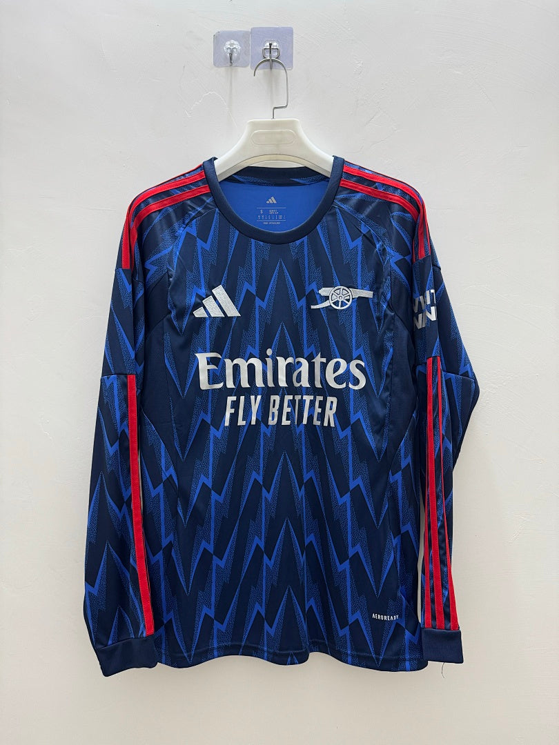 Arsenal 25/26 Away Long Sleeve Football Shirt