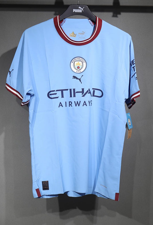 Manchester City 22/23 Home Player Version Football Shirt