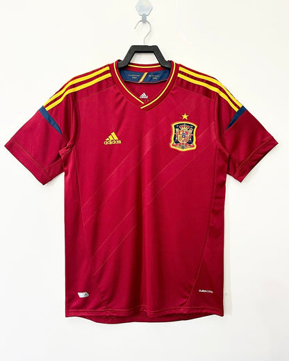 Spain 2012 Home Football Shirt