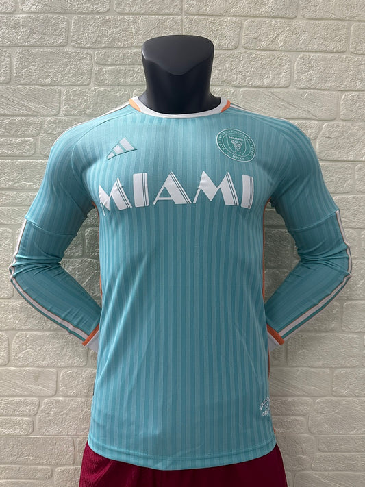 Inter Miami 24/25 Third Long Sleeve Football Shirt