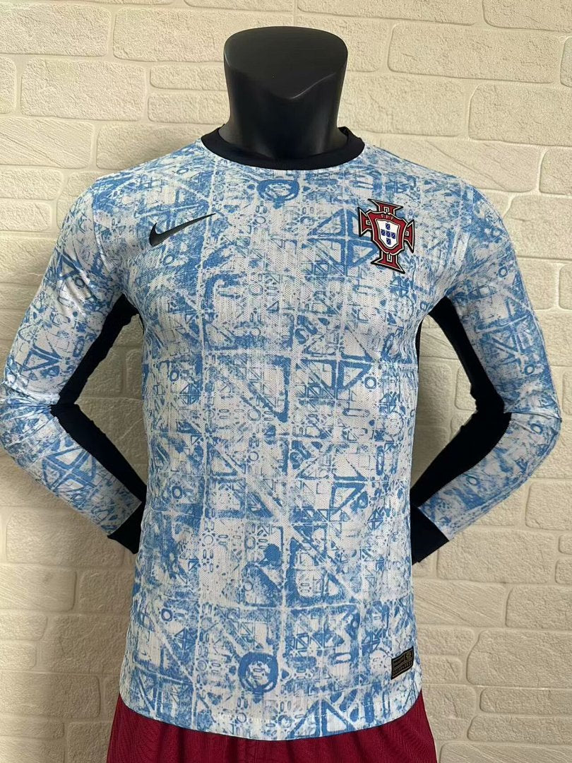 Portugal 24/25 Away Long Sleeve Football Shirt