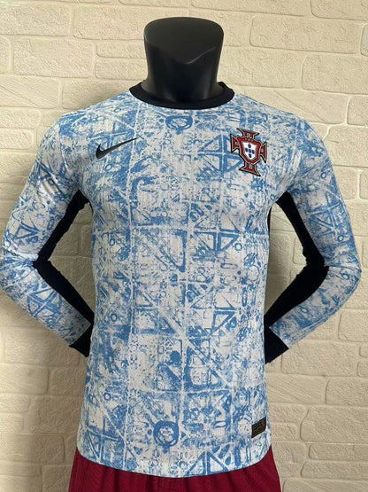 Portugal 24/25 Away Long Sleeve Football Shirt
