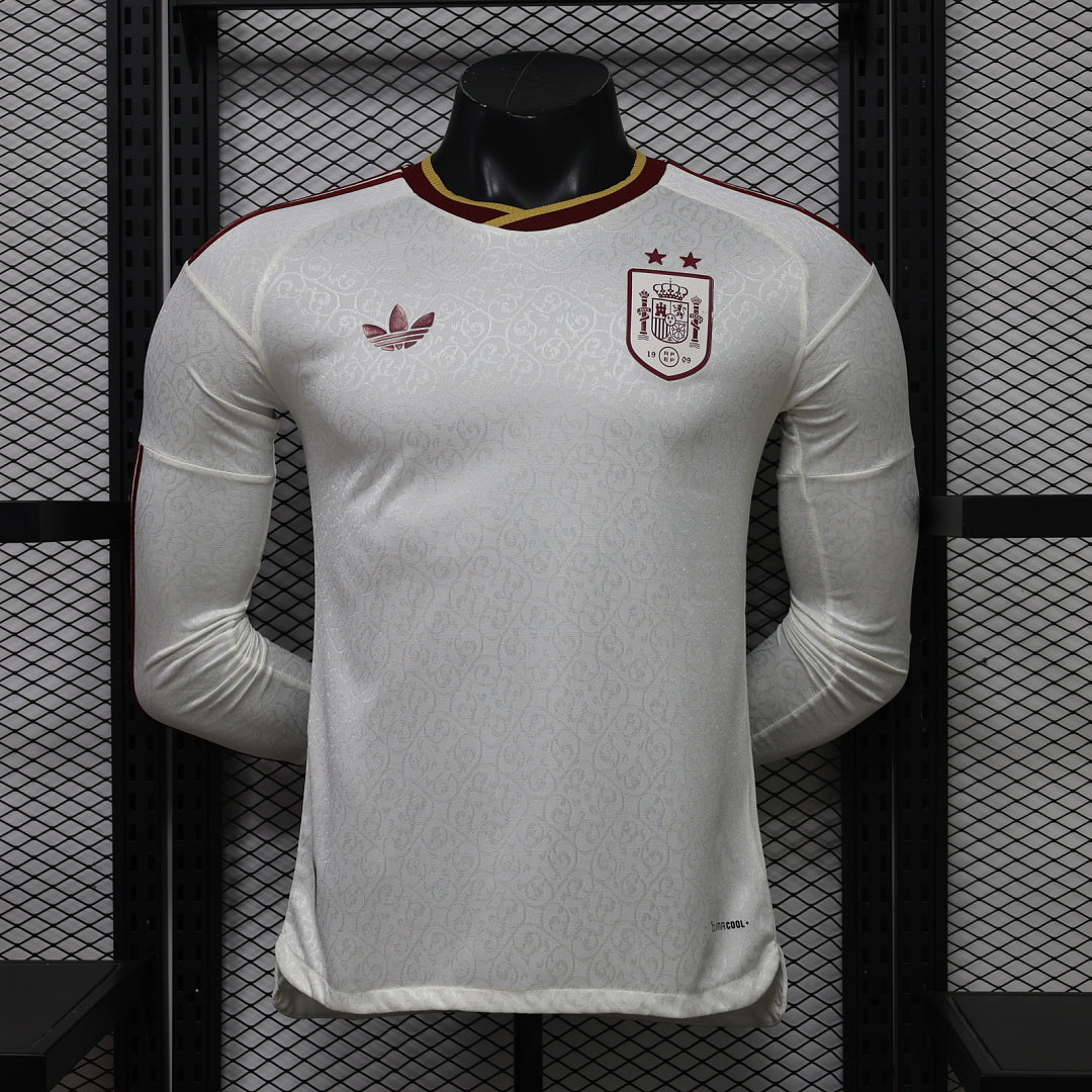 Spain 26/27 Away Long Sleeve Football Shirt