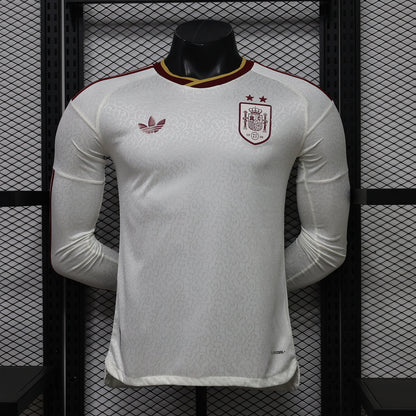 Spain 26/27 Away Long Sleeve Football Shirt