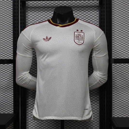 Spain 26/27 Away Long Sleeve Football Shirt
