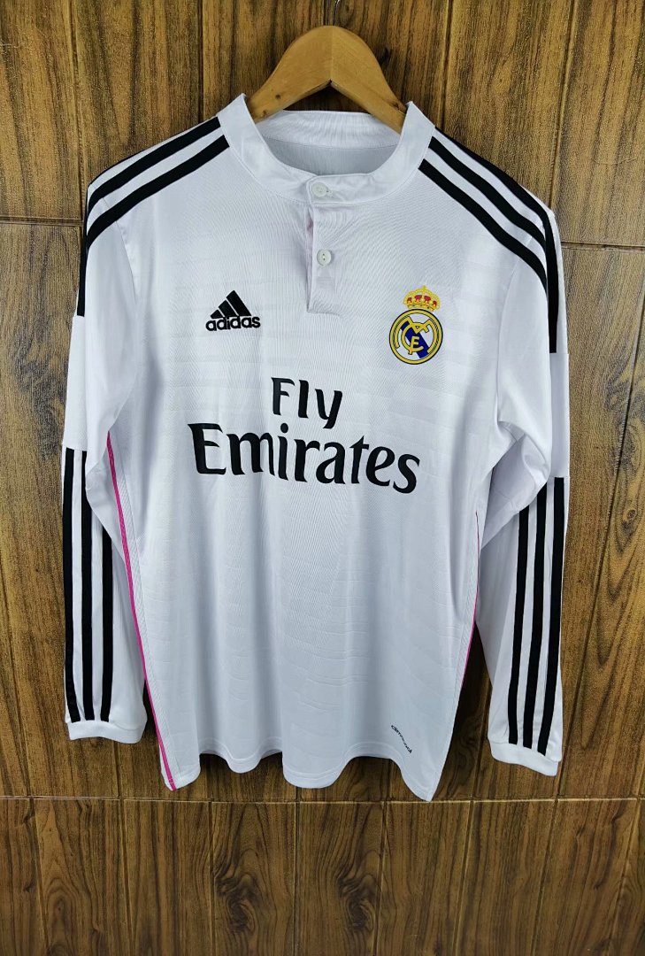 Real Madrid 14/15 Long Sleeve Football Shirt